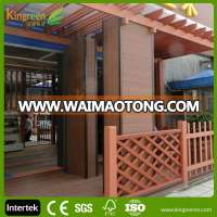 Factory price wood plastic composite wpc woodrailing/post/handrail