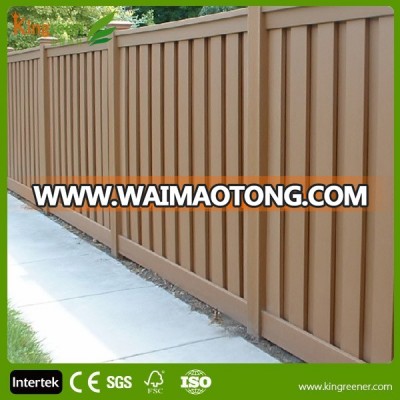 fencing wood plastic composite building materials anti-UV fences